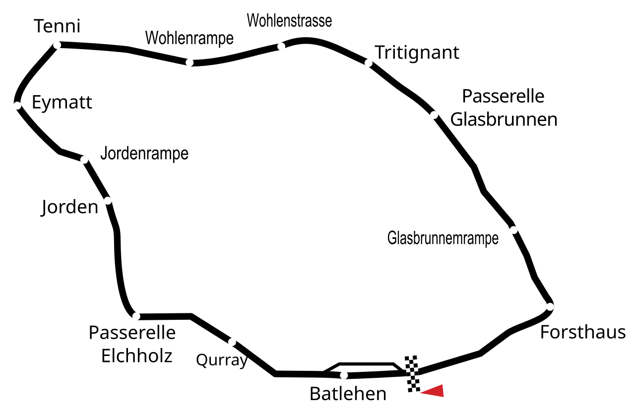 Alberto Ascari remporte le Grand Prix de Suisse 1953 sur le circuit de Bremgarten
