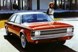 L'AMC Cavalier exposée lors des salons automobiles du projet Project IV d'American Motors