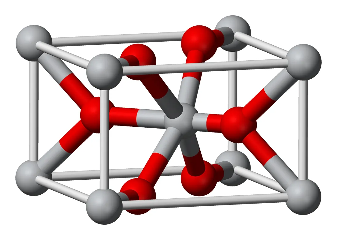 Structure chimique et applications industrielles du dioxyde d'étain SnO2