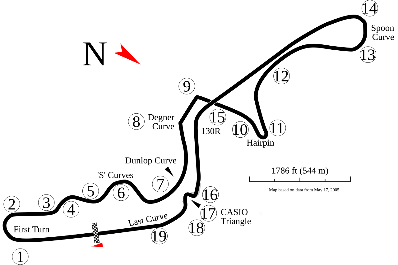 Mika Hakkinen célèbre son titre de champion du monde au Grand Prix du Japon 1998 a Suzuka