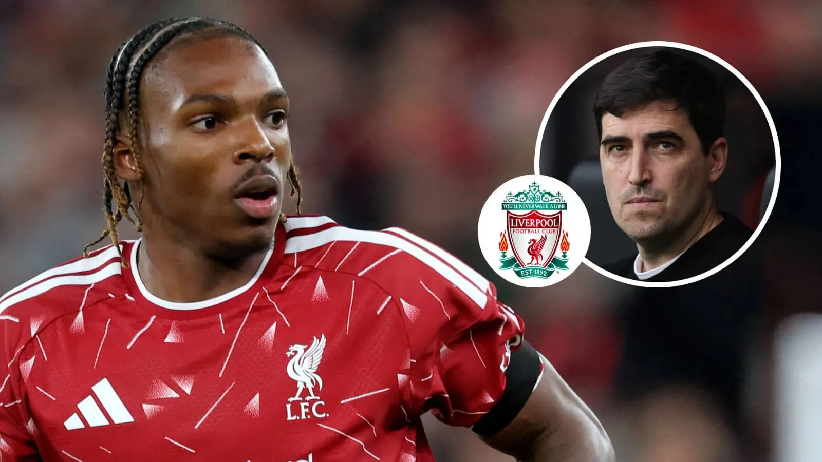 Jeremy Jacquet s'impose brillamment en défense centrale à Liverpool sous Andoni Iraola