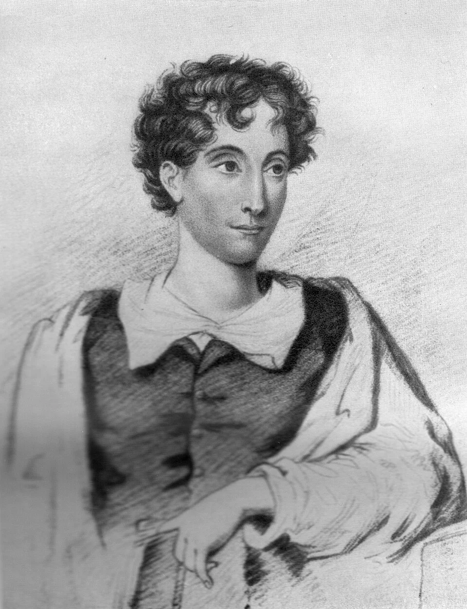 Portrait gravé de Charles Maturin, écrivain irlandais et auteur de Melmoth le Errant