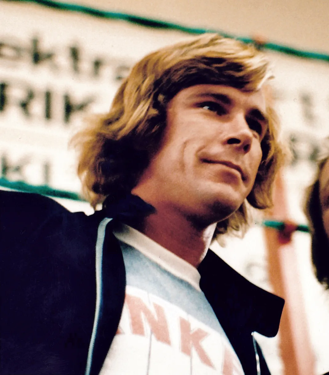 James Hunt et Niki Lauda lors de la saison de Formule 1 en 1976