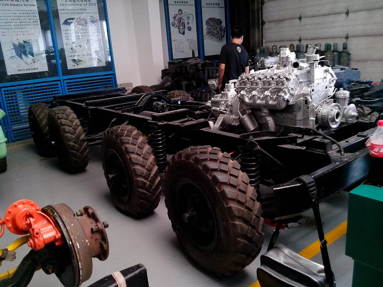 La transmission intégrale 8x8 et ses performances exceptionnelles en milieu tout-terrain